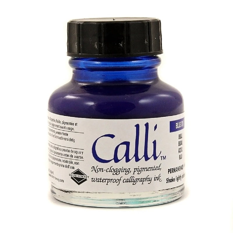 604301011.jpg CALLI CALLIGRAPHY INK 29.5ML BLUE - Image 1