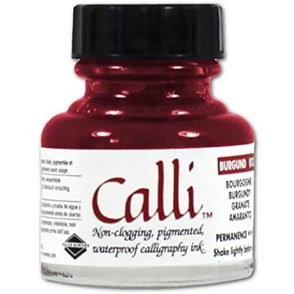 CALLI CALLIGRAPHY INK 29.5ML BURGUNDY