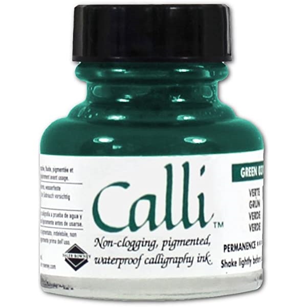 604301031.jpg CALLI CALLIGRAPHY INK 29.5ML GREEN - Image 1