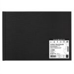 EBONY EXTRA WHITE HARDBOUND 130G A4 46SH LANDSCAPE