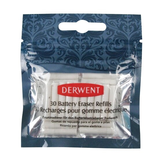 DRW2300023.jpg DERWENT REPLACEMENT ERASERS 30PCS - Image 1