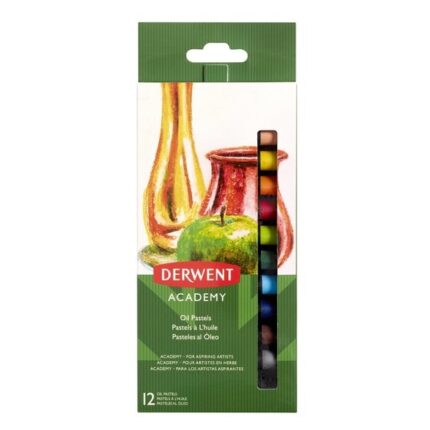 DERWENT ACADEMY OIL PASTELS [12] SET