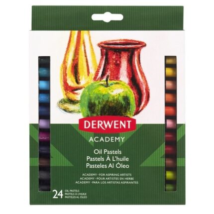 DERWENT ACADEMY OIL PASTELS [24] SET