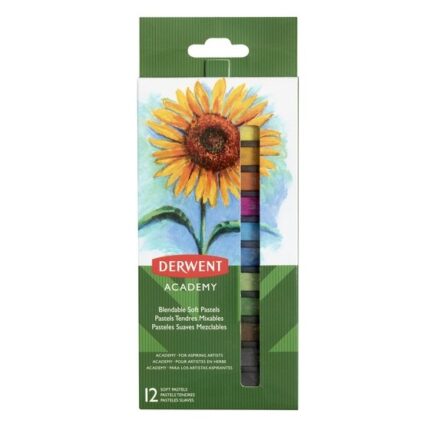 DERWENT ACADEMY SOFT PASTELS [12] SET