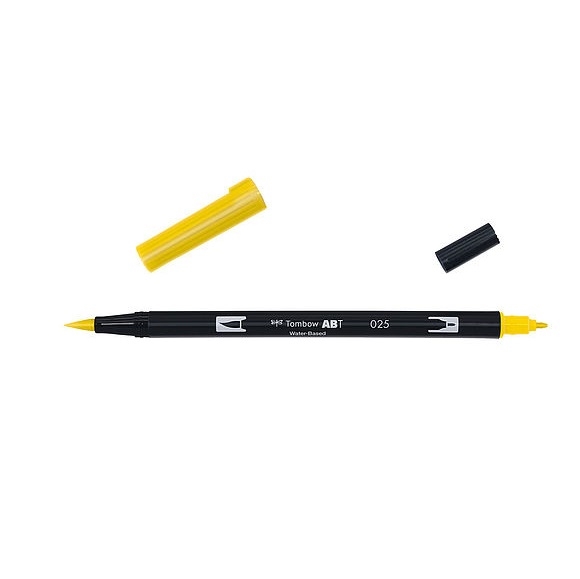 TABT-025.jpg TOMBOW ABT DUAL BRUSH PEN 025 LIGHT ORANGE - Image 1