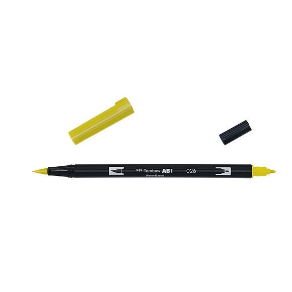 TABT-026.jpg TOMBOW ABT DUAL BRUSH PEN 026 YELLOW GOLD - Image 1