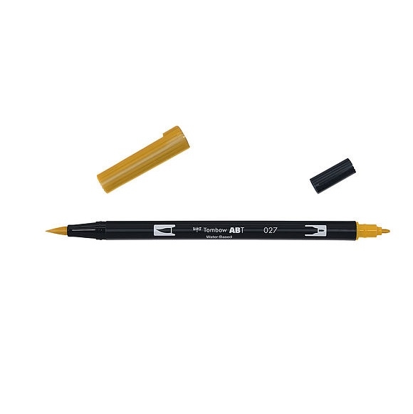 TABT-027.jpg TOMBOW ABT DUAL BRUSH PEN 027 DARK OCHRE - Image 1