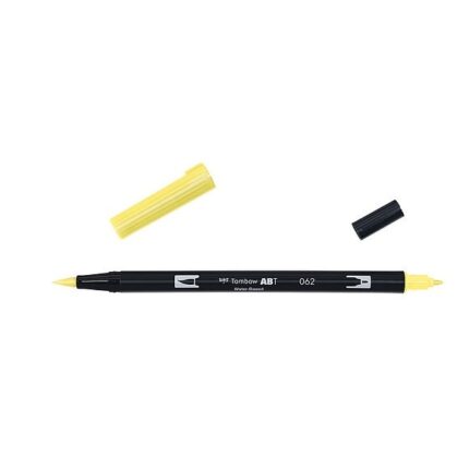 TOMBOW ABT DUAL BRUSH PEN 062 PALE YELLOW