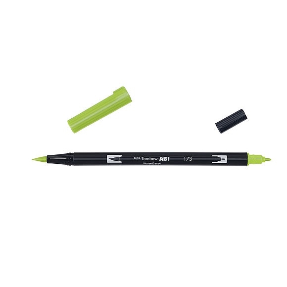 TABT-173.jpg TOMBOW ABT DUAL BRUSH PEN 173 WILLOW GREEN - Image 1