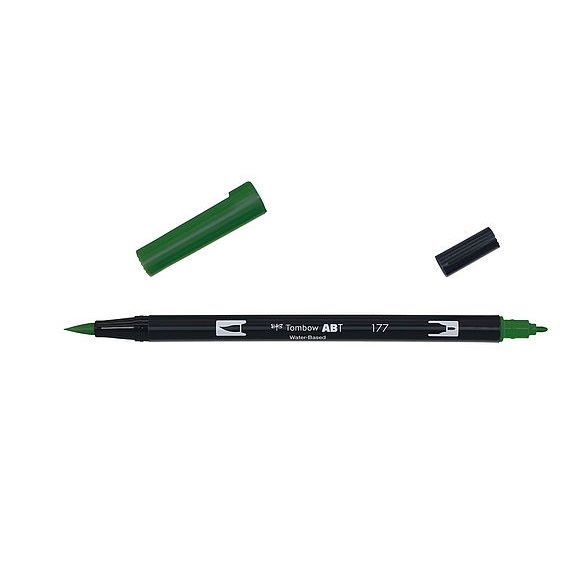 TABT-177.jpg TOMBOW ABT DUAL BRUSH PEN 177 DARK JADE - Image 1