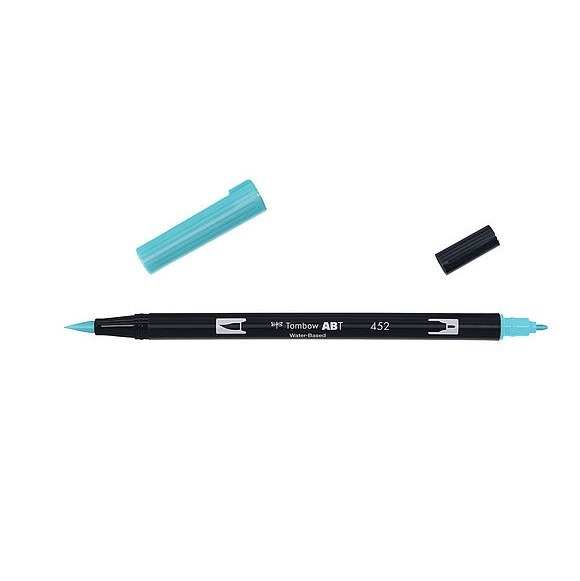 TABT-452.jpg TOMBOW ABT DUAL BRUSH PEN 452 PROCESS BLUE - Image 1