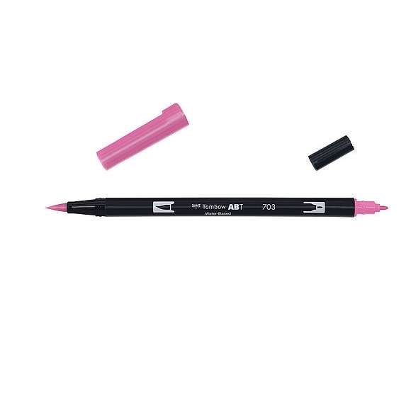 TABT-703.jpg TOMBOW ABT DUAL BRUSH PEN 703 PINK ROSE - Image 1