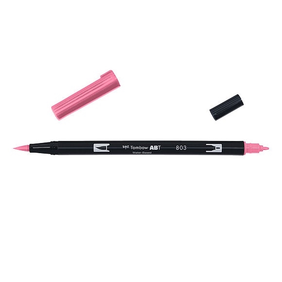 TABT-803.jpg TOMBOW ABT DUAL BRUSH PEN 803 PINK PUNCH - Image 1