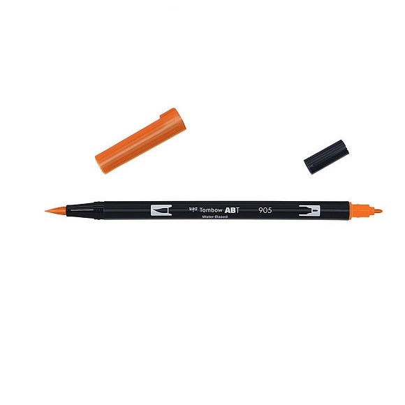 TABT-905.jpg TOMBOW ABT DUAL BRUSH PEN 905 RED - Image 1