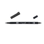 TOMBOW ABT DUAL BRUSH PEN N25 LAMP BLACK