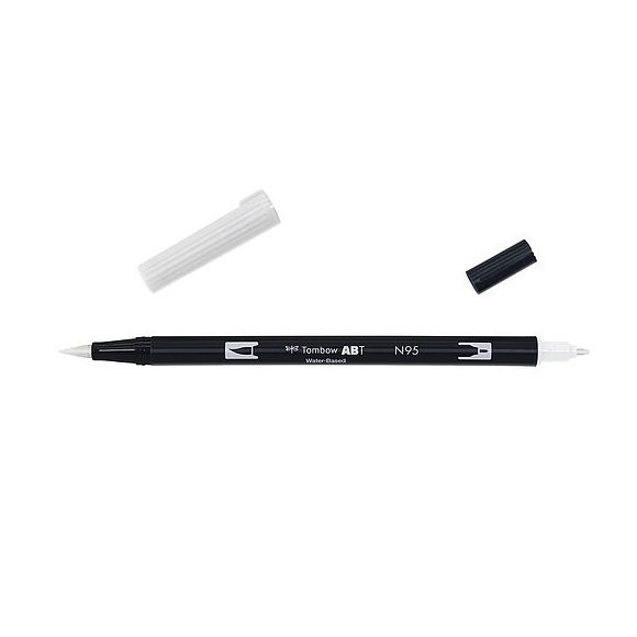 TABT-N95.jpg TOMBOW ABT DUAL BRUSH PEN N95 COOL GRAY 1 - Image 1