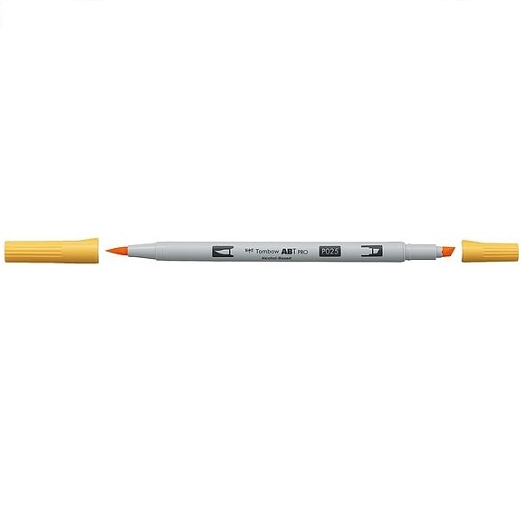 TABTP-025.jpg TOMBOW ABT PRO DUAL BRUSH MARKER P025 LIGHT ORANGE - Image 1