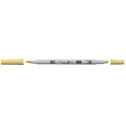 TOMBOW ABT PRO DUAL BRUSH MARKER P062 PALE YELLOW