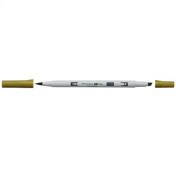 TABTP-126.jpg TOMBOW ABT PRO DUAL BRUSH MARKER P126 LIGHT OLIVE - Image 1