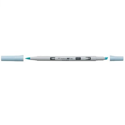 TOMBOW ABT PRO DUAL BRUSH MARKER P491 GLACIER BLUE