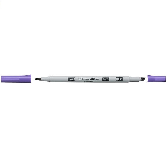 TABTP-633.jpg TOMBOW ABT PRO DUAL BRUSH MARKER P633 DEEP LAVENDER - Image 1
