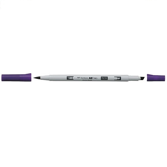TABTP-636.jpg TOMBOW ABT PRO DUAL BRUSH MARKER P636 IMPERIAL PURPLE - Image 1
