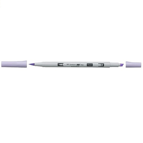 TABTP-660.jpg TOMBOW ABT PRO DUAL BRUSH MARKER P660 LAVENDER BLUSH - Image 1