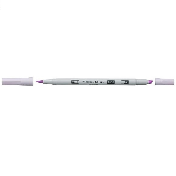 TABTP-680.jpg TOMBOW ABT PRO DUAL BRUSH MARKER P680 ICE PINK - Image 1