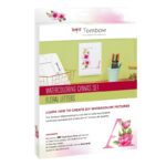 TOMBOW WATERCOLORING CANVAS SET FLORAL LETTERS