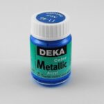 DEKA COLOR METALLIC ACRYL PAINT 25ML AZURE