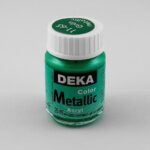 DEKA COLOR METALLIC ACRYL PAINT 25ML GREEN