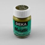 DEKA COLOR METALLIC ACRYL PAINT 25ML GOLD