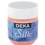 DEKA SILK FABRIC PAINT 50ML SALMON