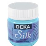 DEKA SILK FABRIC PAINT 50ML ICE BLUE