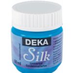 DEKA SILK FABRIC PAINT 50ML AZURE