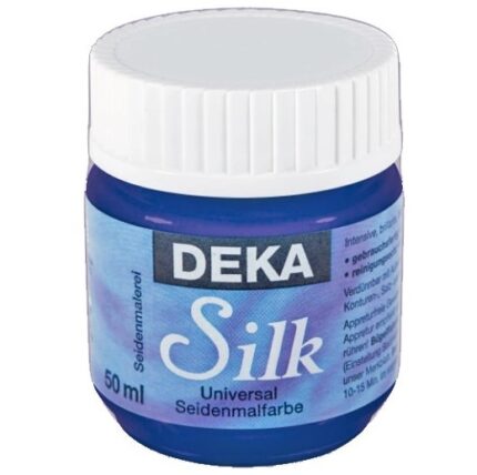 DEKA SILK FABRIC PAINT 50ML BLUE