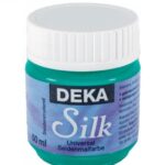 DEKA SILK FABRIC PAINT 50ML PETROL