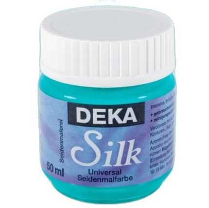 DEKA SILK FABRIC PAINT 50ML TURQUOISE