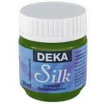 DEKA SILK FABRIC PAINT 50ML OLIVE