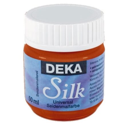 DEKA SILK FABRIC PAINT 50ML OCHRE