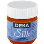 DEKA SILK FABRIC PAINT 50ML RUST BROWN
