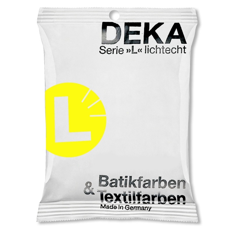 DK39104.jpg DEKA BATIK + TEXTILE DYE SERIE L 10G LEMON 71 - Image 1