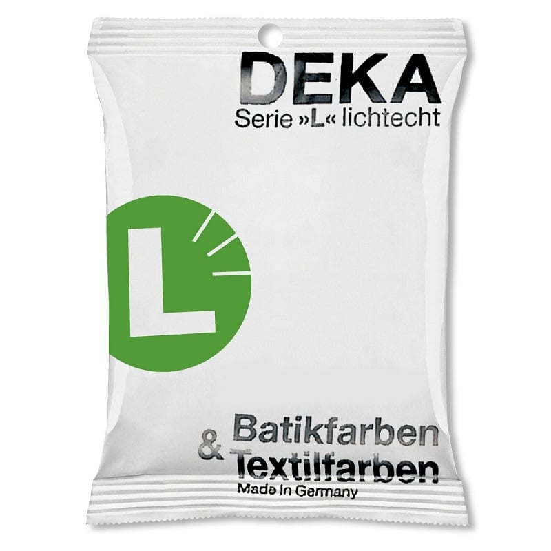 DK39162.jpg DEKA BATIK + TEXTILE DYE SERIE L 10G LIGHT GREEN 86 - Image 1