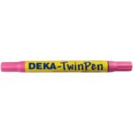 DEKA TWIN PEN FABRIC MARKER PINK