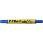 DEKA TWIN PEN FABRIC MARKER AZURE