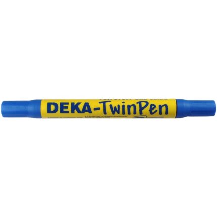 DEKA TWIN PEN FABRIC MARKER AZURE