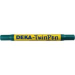 DEKA TWIN PEN FABRIC MARKER TURQUOISE