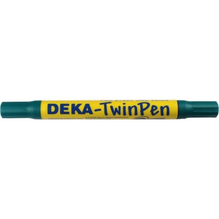 DEKA TWIN PEN FABRIC MARKER TURQUOISE