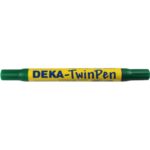 DEKA TWIN PEN FABRIC MARKER GREEN