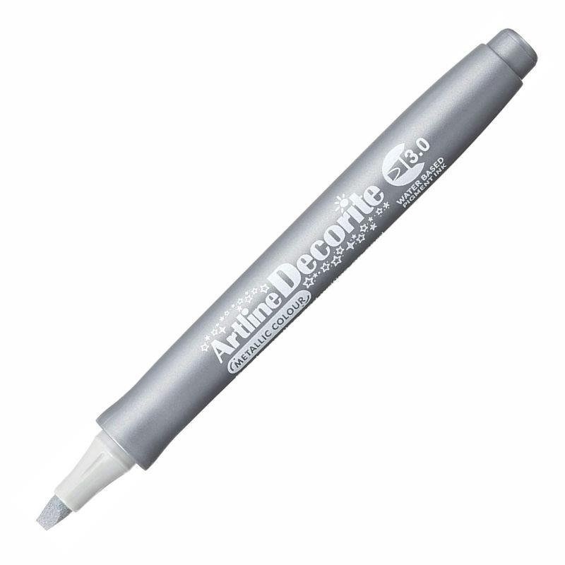 EDFM-3S.jpg ARTLINE DECORITE MARKER 3.0MM SILVER - Image 1